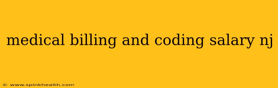 medical billing and coding salary nj