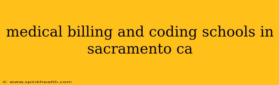 medical billing and coding schools in sacramento ca