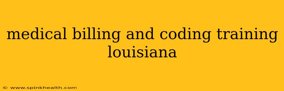 medical billing and coding training louisiana