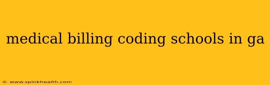 medical billing coding schools in ga