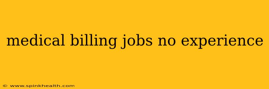 medical billing jobs no experience