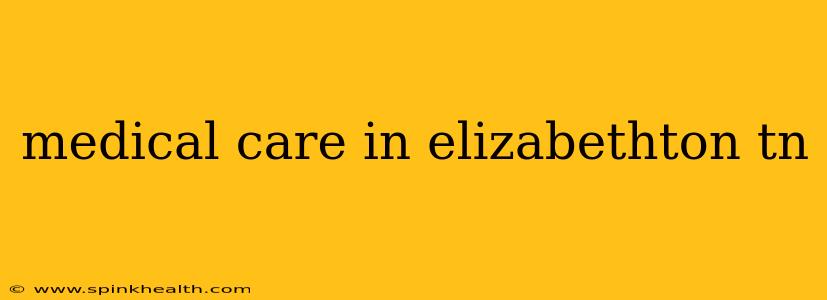 medical care in elizabethton tn