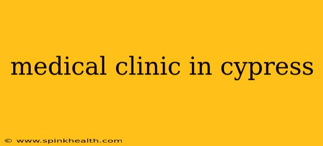 medical clinic in cypress