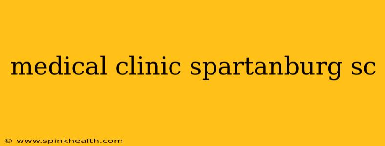 medical clinic spartanburg sc