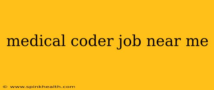 medical coder job near me