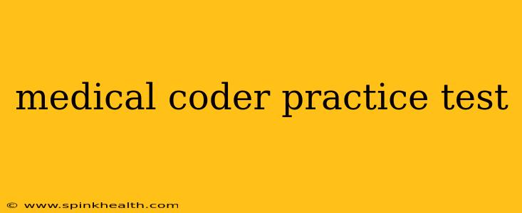 medical coder practice test