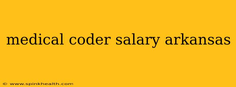 medical coder salary arkansas