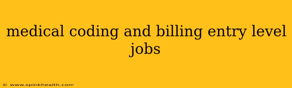 medical coding and billing entry level jobs