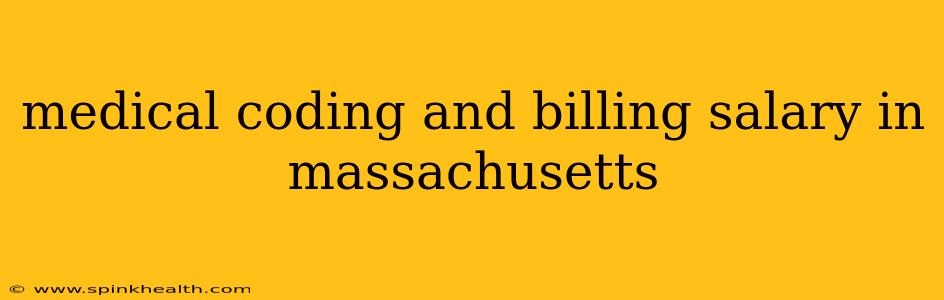 medical coding and billing salary in massachusetts