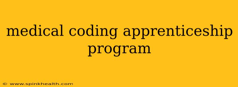 medical coding apprenticeship program
