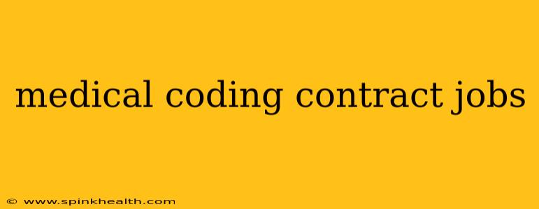 medical coding contract jobs