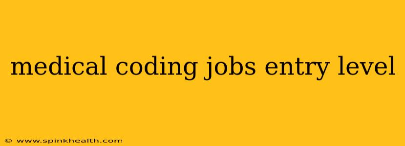 medical coding jobs entry level