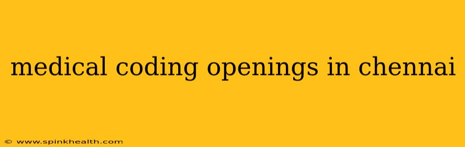 medical coding openings in chennai