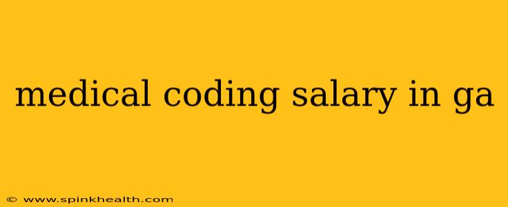 medical coding salary in ga