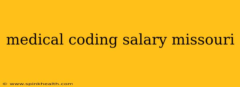 medical coding salary missouri