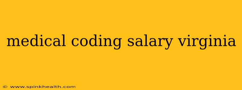 medical coding salary virginia