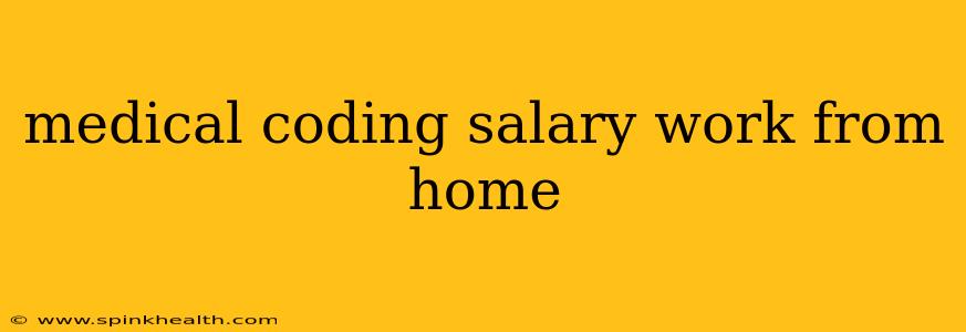 medical coding salary work from home