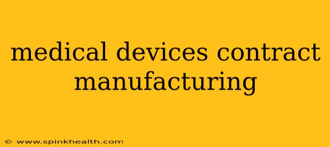medical devices contract manufacturing