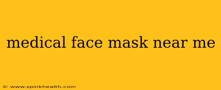 medical face mask near me