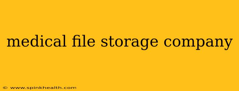 medical file storage company