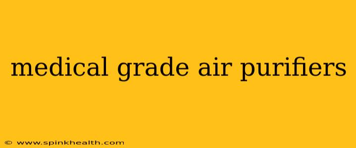 medical grade air purifiers