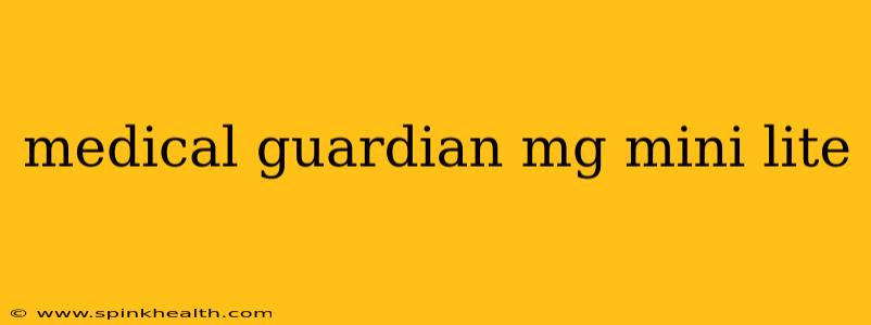 medical guardian mg mini lite