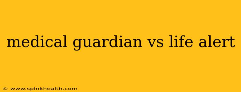 medical guardian vs life alert