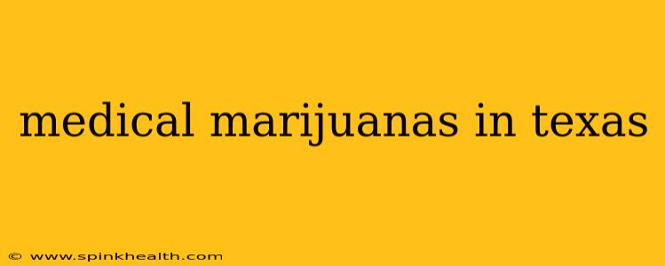medical marijuanas in texas