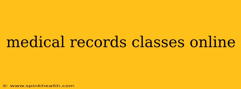 medical records classes online