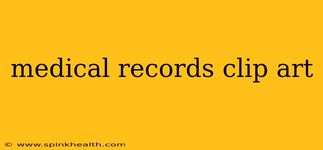 medical records clip art