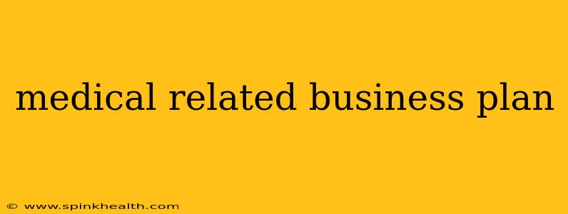 medical related business plan