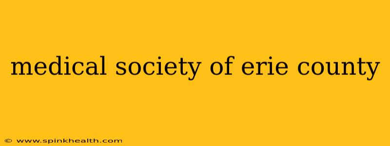 medical society of erie county