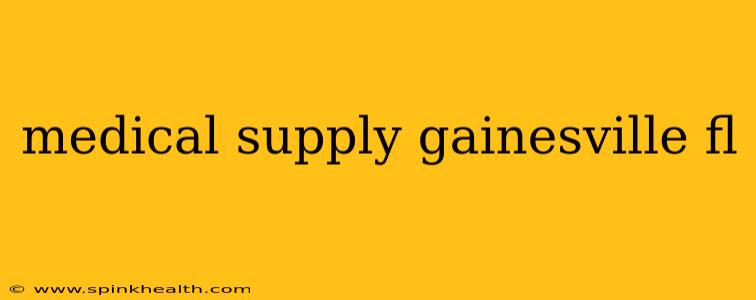 medical supply gainesville fl