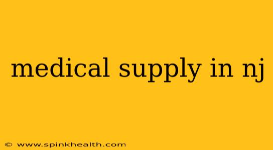 medical supply in nj