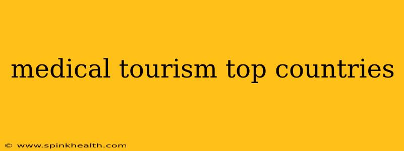 medical tourism top countries