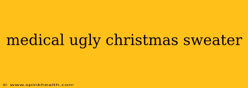 medical ugly christmas sweater