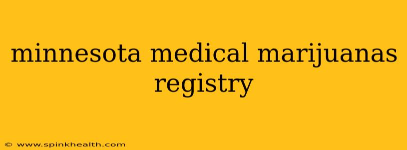 minnesota medical marijuanas registry