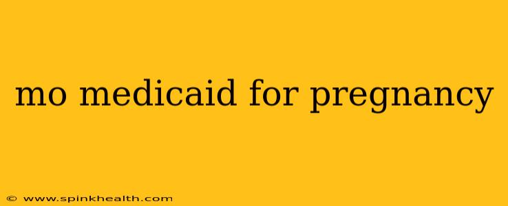 mo medicaid for pregnancy