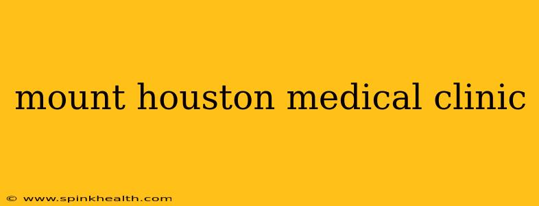 mount houston medical clinic