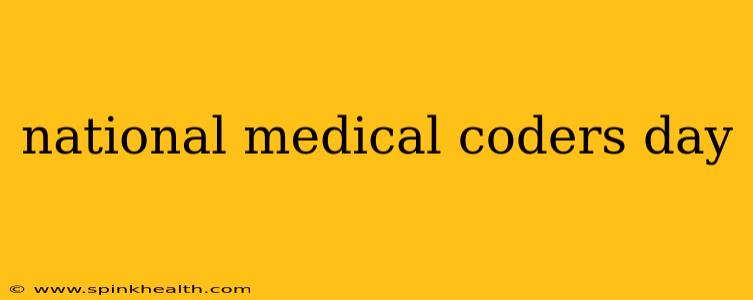 national medical coders day