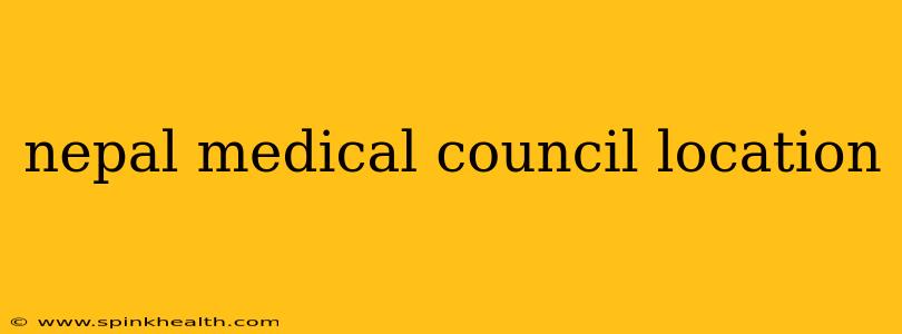 nepal medical council location