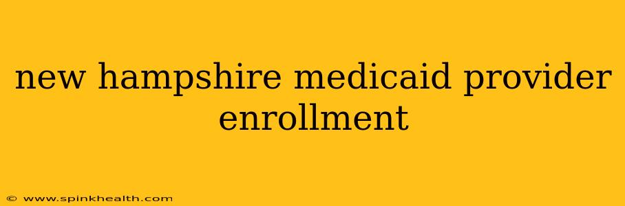 new hampshire medicaid provider enrollment