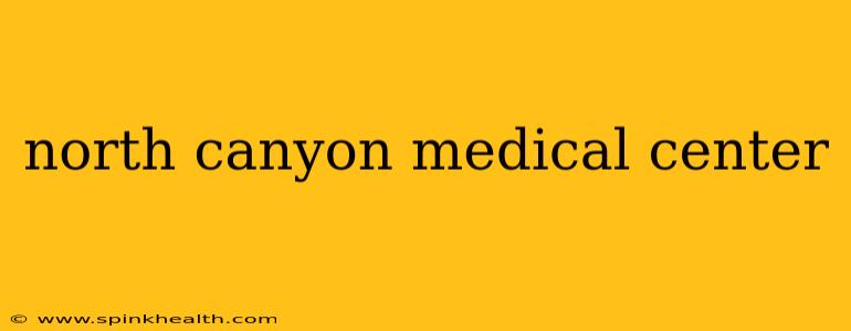 north canyon medical center