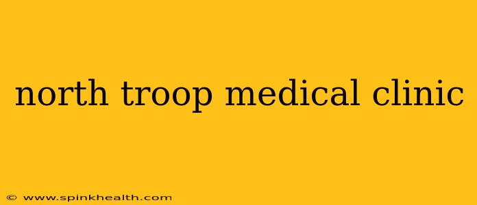 north troop medical clinic