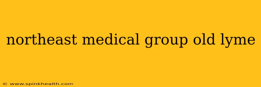 northeast medical group old lyme