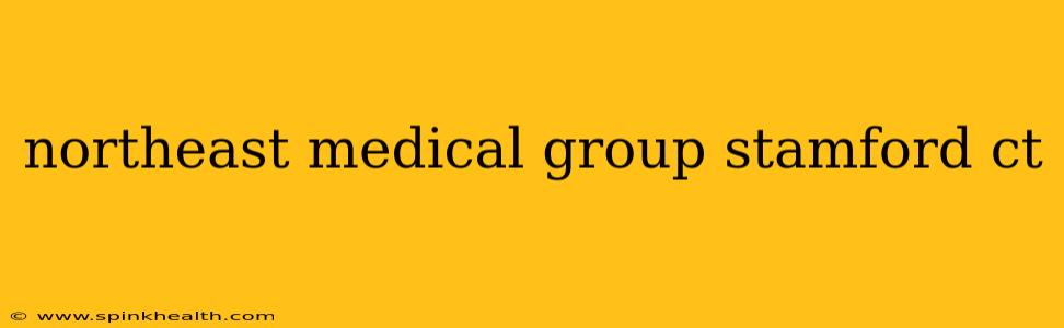 northeast medical group stamford ct
