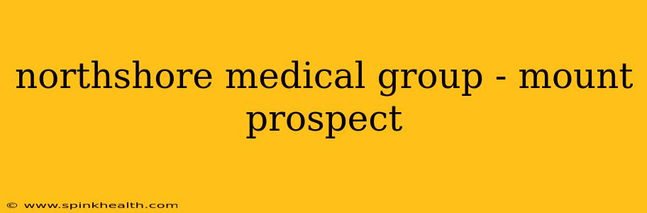 northshore medical group - mount prospect