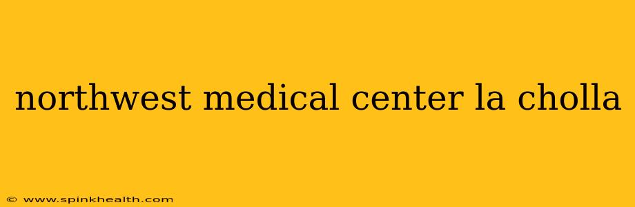northwest medical center la cholla