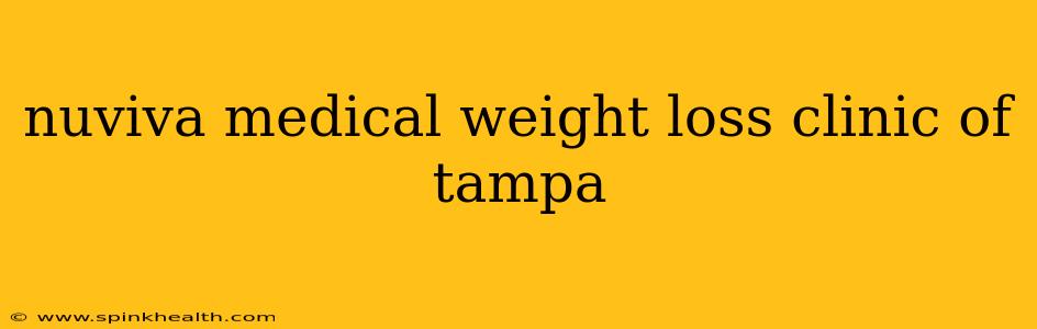 nuviva medical weight loss clinic of tampa