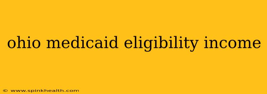 ohio medicaid eligibility income